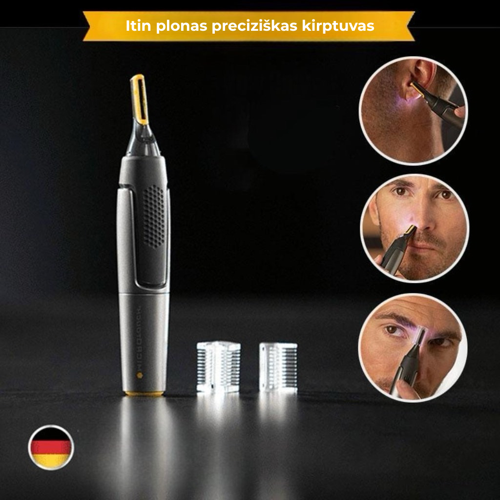 Itin plonas preciziškas kirptuvas